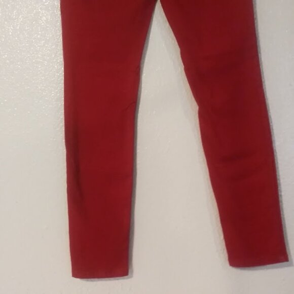 Joe Boxer women's size 7 red skinny jeans - Picture 6 of 16